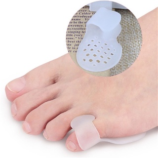 1Pair Little Toe Thumb Daily Use Silicone Gel Toe Bunion Protector Foot Care Finger Toe Separator Hallux Valgus Toe Corrector