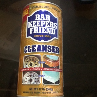 Bar keepers friend cleanser