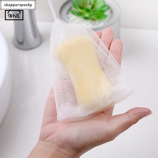 Double Layer Soft And Fine Bubble Mesh Foaming Cleansing Soap Storage Bag Soap Bag Clean Skin Clean (1)