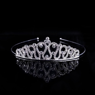 ﹍♙ 【A&j】Crown Headband Tiaras Crowns Headbands Bridal Wedding (7)