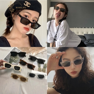 Roselife GM Jennie Cat Eye Sunglasses for Women Anti-UV400 Blocking Cool Black Eyewear
