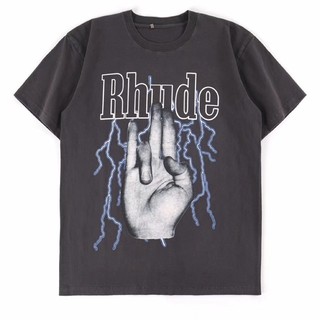 Rhude Vintage look T-Shirt oversize boxy