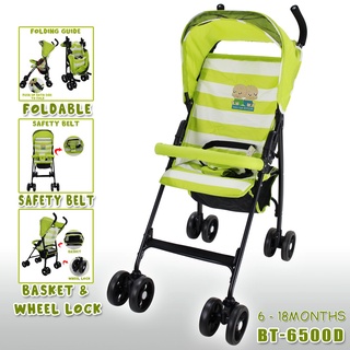 BBA BT 6500D Baby Stroller Portable Foldable Stroller Push Chair Stroller