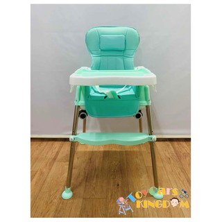 Baby Highchair Multifunction with Cushion + Wheel (6)