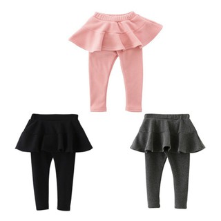 Baby Girls Leggings Cotton Candy Color Pant Skirt For Girl (1)