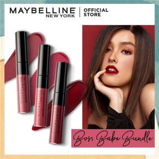 【Available】Maybelline Sensational Liquid Matte Lip Tint Set