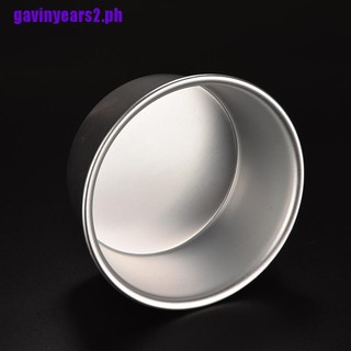 {GIV2}5 inch Round Aluminum Baking Tin Pan Mold Mould for Sandwich Cake Kitchen DIY 5 Sizes