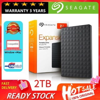 Seagate External Hard Drive HDD 2.5" Expansion USB3.0 1TB 2TB Hard Drive