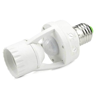 Lamp Bulb Holder Cap Light Socket Switch Motion Sensor (9)