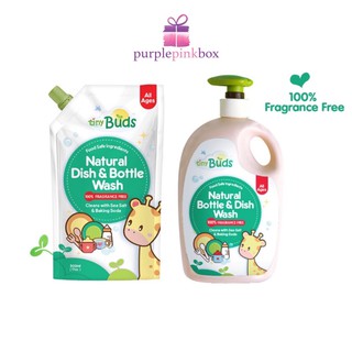 Tiny Buds Natural Dish and Bottle Wash Fragrance Free