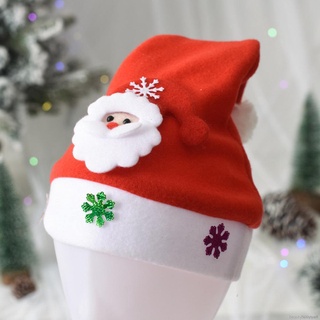Christmas ornaments children's christmas hats red ordinary christmas hats