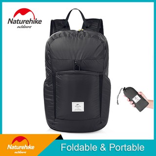 Naturehike Outdoor Travel Bag 18L / 22L Foldable Hiking Backpack Ultralight Portable Backpack Unisex Outdoor Camping Travel Bag Day Pack
