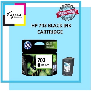 HP 703 Black Original Ink Advantage Cartridge (CD888AA)