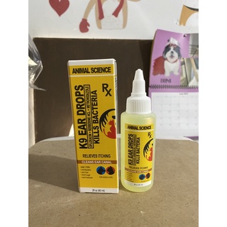 Animal Science K9 Ear Drop for dogs and cats 60ml