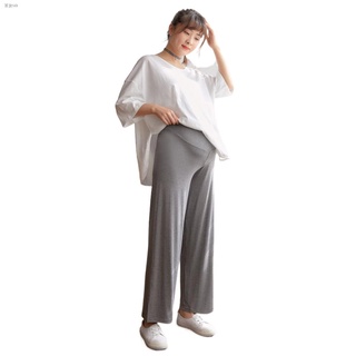 Bagong produkto☽Maternity Mummy Pant Wide Leg Pants Elastic Waist/ Seluar Kembang Ibu Pinggang Getah