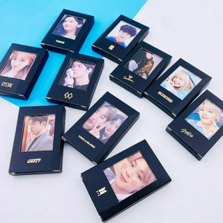 BTS Blackpink EXO Treasure Got7 NCT Stray Kids Twice Seventeen Izone Bronzing Card LOMO Card Photocard