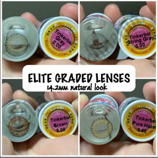 1 Year Tinkerbell Natural Size Graded Contact lens