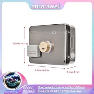 Aurorawell DC 12V Electronic Door Lock ID Card RF Smart Remote Control Security