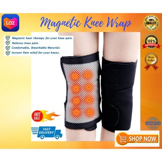 1 Pair Tourmaline Self Heating Knee Pads Arthritis Brace Support Knee Sleeves Magnetic Massager Ther