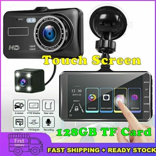 Original 4inch TOUCH SCREEN FULL HD 1080P DASHCAM Dual Lens Car DVR Camera Night Vision Car Recorder