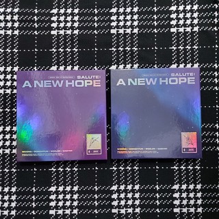 AB6IX - 3RD EP REPACKAGE Album [SALUTE : A NEW HOPE] (NEW Ver. Or HOPE Ver.) (PB + CD + Sticker)
