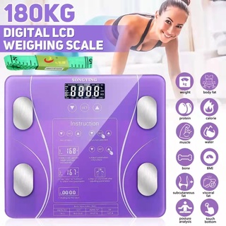 Bathroom scale smart weight scale LED display 1 household precision electronic weight scale