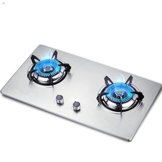 ✔gas stove embedded natural gas liquefied gas stainless steel large gas stove double stove