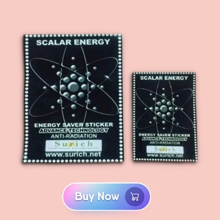 Surich Scalar Energy Saver Sticker 1 Set