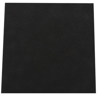 25X25X5cm Acoustic Foam Panel Sound Stop Absorption Sponge (Black)