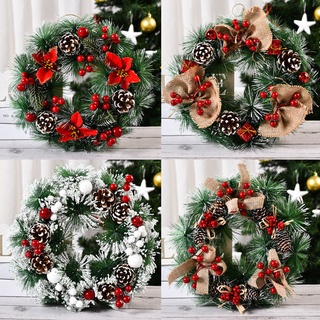 New Christmas Decoration Wreath Christmas Decoration Window Props
