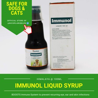 Himalaya Immunol Syrup for Dogs and Cats (100ml) (2)