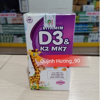 Vitamin D3 K2 MK7 10ml helps absorb calcium effectively, helping bones and teeth strong