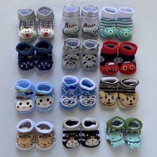 1 pair Cute Baby Socks for boy/girl newborn 0 to 24 months 3D baby socks Cartoon sock COD