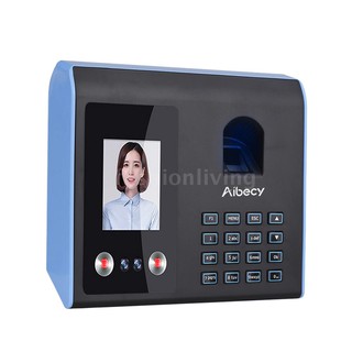 ◆Aibecy Intelligent Attendance Machine Face Fingerprint Password Recognition Mix Biometric Time Cloc
