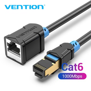Vention Ethernet Extension Cable RJ45 Cat6 Male to Female Extension Patch Cabel Cat6 Adapter For PC Laptop Extension Cable