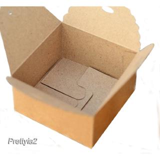 12PCS Brown Kraft Favour Box Wedding Craft Party Gift Package for DIY Cake (3)