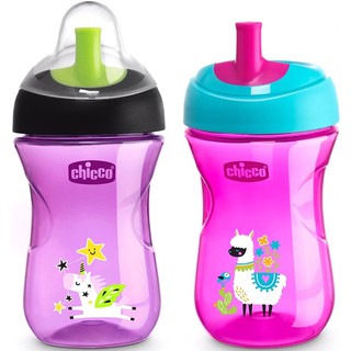Bnew Auth Chicco First Straw Trainer Cup / Sippy Cup 260 ML