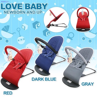 ۞❃Baby Love Love Baby Foldable Soft Newborn Baby Bouncing Chair Seat Safety Balanced Rocking Bouncer