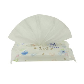 ❆✴Mianyingfang portable wet wipes 10 packs, 10 packs, 100 pieces of baby hand wipes, baby wet wipes