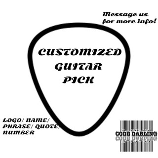 Customized Guitar Pick Resin