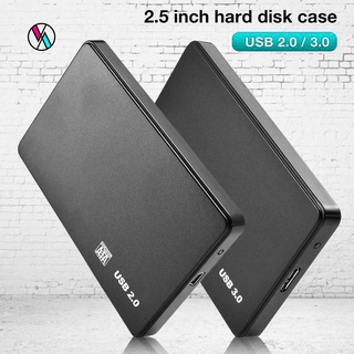{COD} 2.5inch Hard Disk Tray USB3.0/2.0 Mobile ABS SATA HDD SSD Hard Disk Case for Laptop