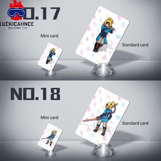 【825Fast delivery】22pcs Set PVC Card The Legend Of Breath Of The Wild WOLF LINK For Amiibo XRnt