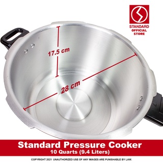 STANDARD Pressure Cooker 10 Quarts (9.4 Liters) SPC 10QC (2)