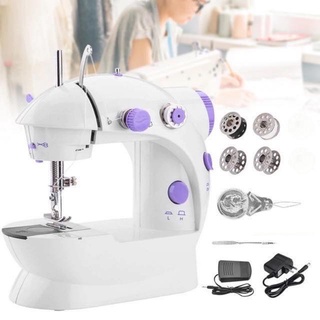 ✓♟WNC Mini Portable 2-Speed Sewing Machine (White)