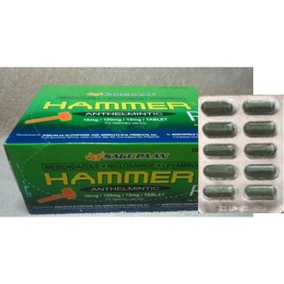 ✢HAMMER TABLET DEWORMER FOR GAMEFOWLS (sold by 10's or 20's)