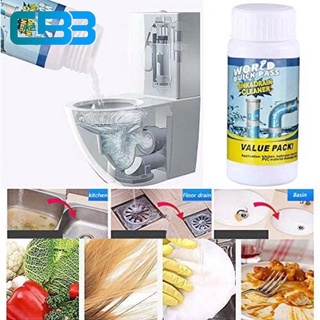 CBB.AZ Powerful Sink and Drain Cleaner Chemical Powder Agent Kitchen Toilet Pipe Dredging