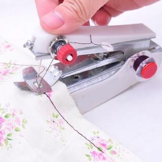 Mini Portable Handheld Sewing Machine Travel Home Stitch Sew Clothes Cordless (5)