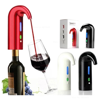 Electric Wine Pourer Wine Aerator Portable Pourer Instant Wine Decanter Dispenser Pump One-Touch Aut