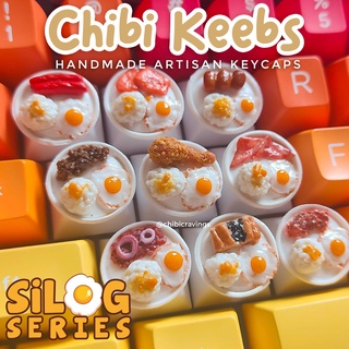 Chibi Keebs - Handmade Artisan Keycaps | Silog Series