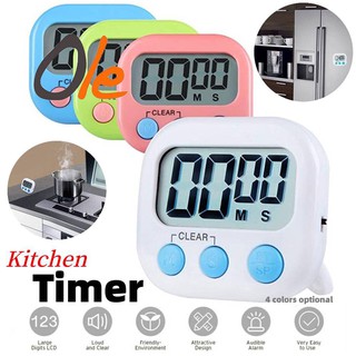 Digital Kitchen Timer for Cooking Big Digits Loud Alarm Magnetic Backing Stand Cooking Timers for Ba